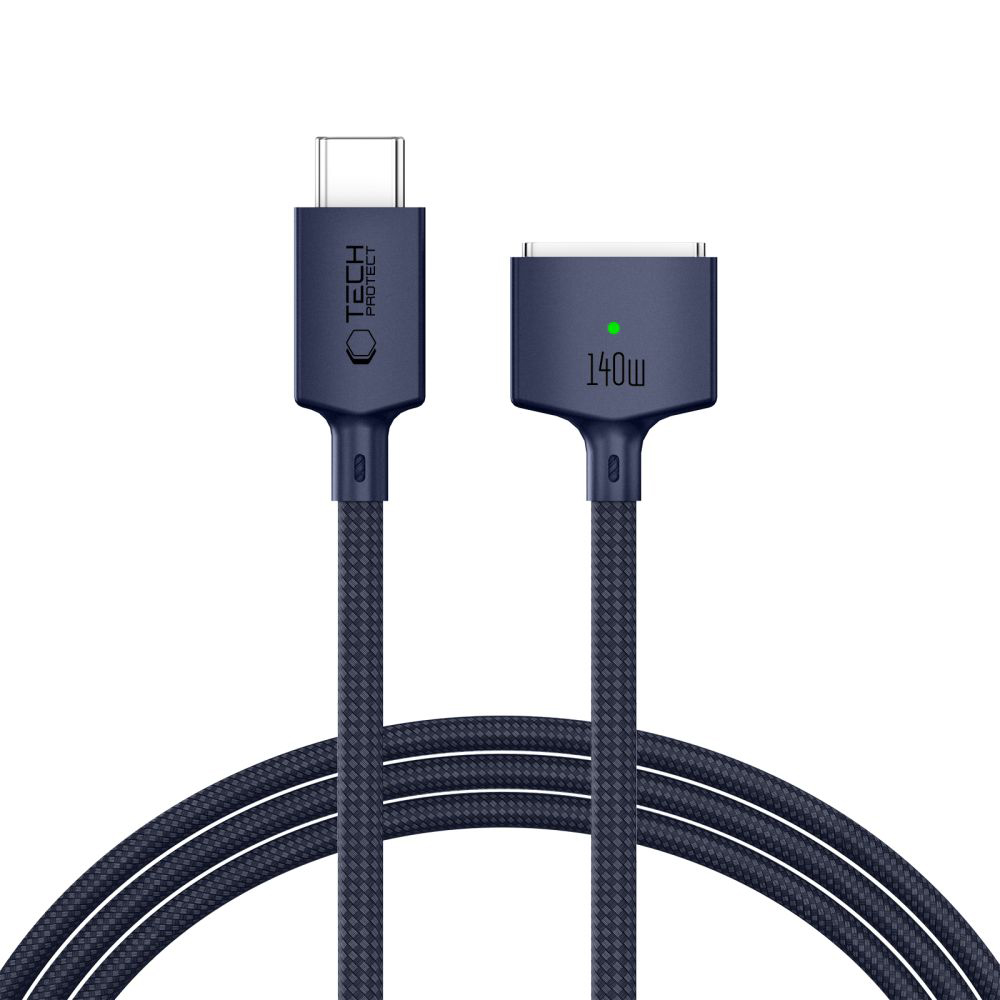 Orico Thunderbolt 5, magnetyczne ładowanie 140W do MacBooka, wygodne, granatowy