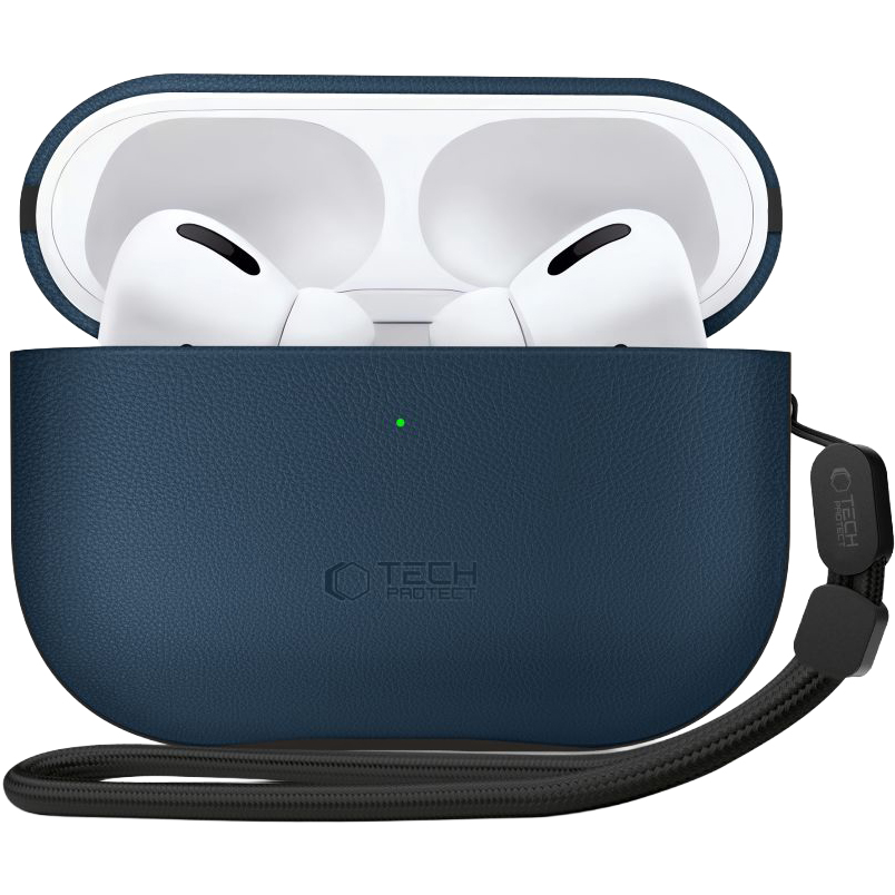 Etui Tech-Protect NaturalFit do AirPods Pro 3, granatowe