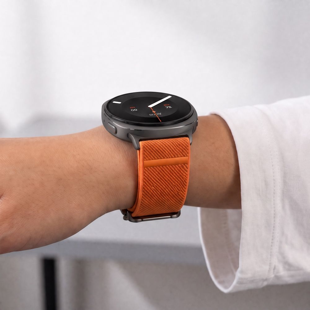 Lekki nylonowy pasek Tech-Protect Nylon Clasp do Galaxy Watch Ultra / Ultra 2, pomaranczowy