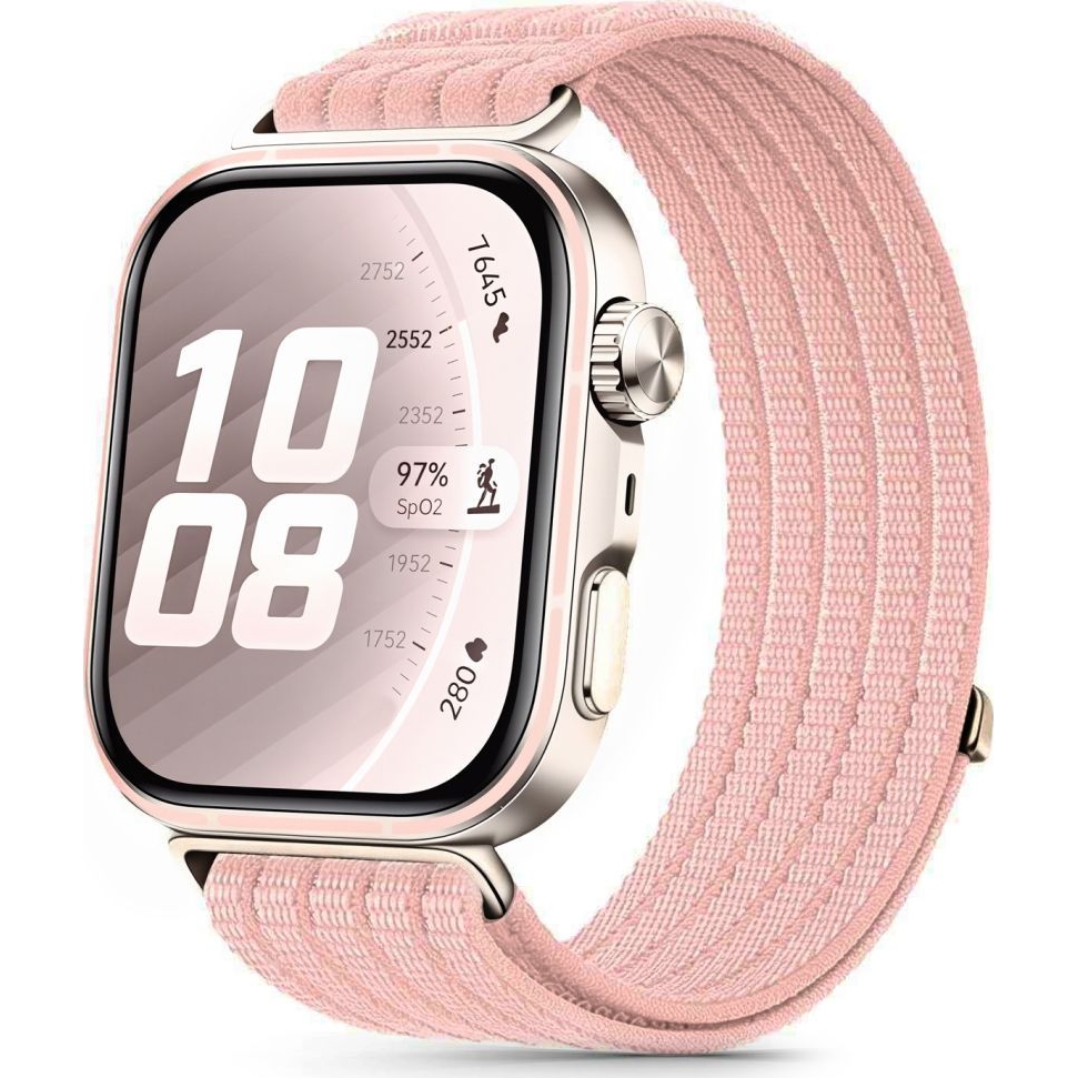 Tech-Protect Nylon Strap to nylonowy pasek do zegarka w kolorze różowym