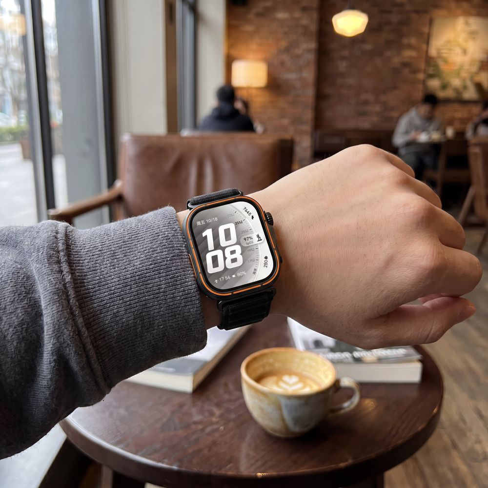 Pasek Tech-Protect Nylon Pro do Huawei Watch Fit 5 Pro /5/4 Pro/4/3, czarne