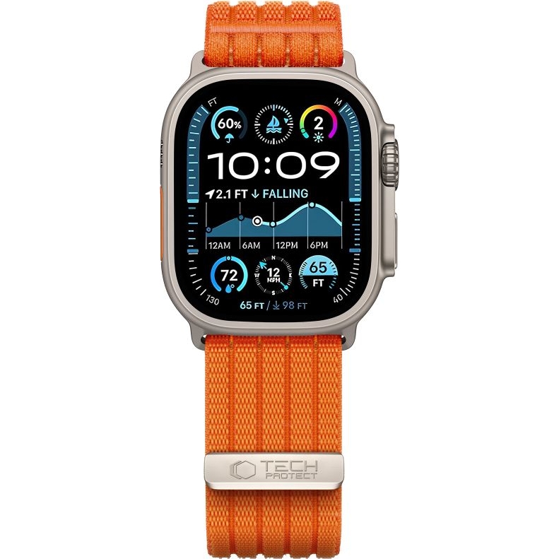 Tech-Protect Nylon Strap to nylonowy pasek do zegarka w kolorze różowym