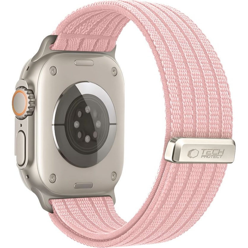Tech-Protect Nylon Strap to nylonowy pasek do zegarka w kolorze różówym