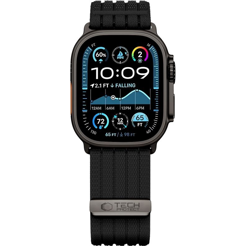 Tech-Protect Nylon Strap to nylonowy pasek do zegarka w kolorze różowym