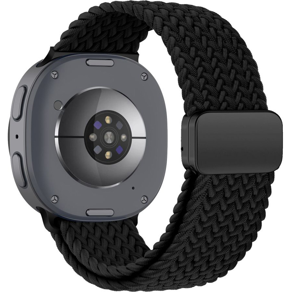 Pasek Tech-Protect Nylonmag do Galaxy Watch 9 40 mm / 44 mm / 8 40 mm / 44 mm / 8 Classic 46 mm, czarny