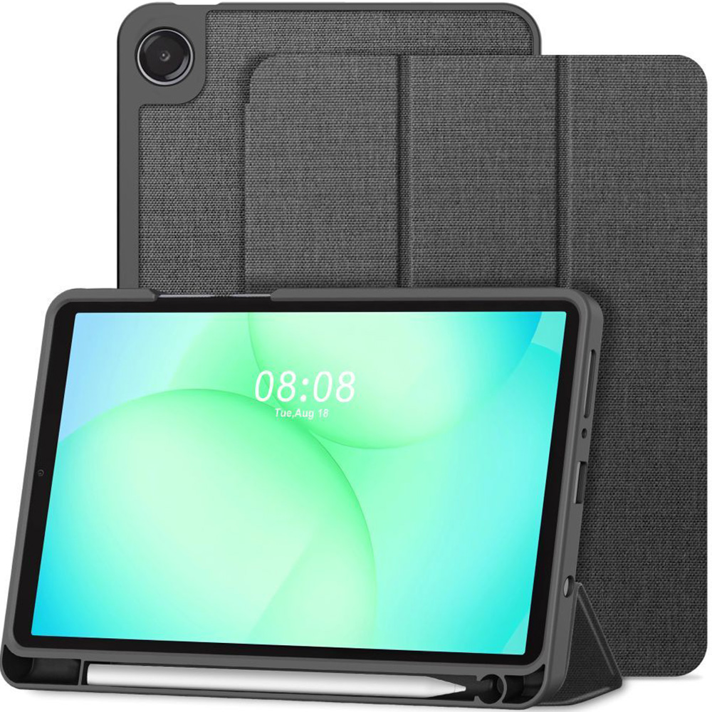 Etui Tech-Protect SC Pen Canvas do Galaxy Tab A11 / Tab A9, czarno-szare