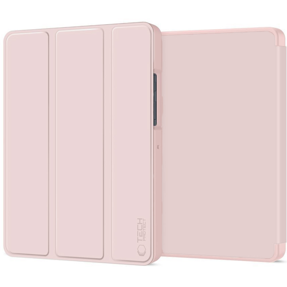 Etui z klapką Tech-Protect SC Pen do Galaxy Tab A11 Plus / A9 Plus, różowe