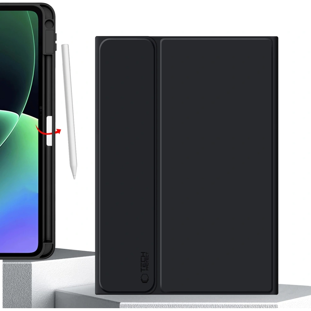 Etui z klawiaturą Tech-Protect SC Pen + Keyboard do Xiaomi Pad 7 / 7 Pro / 8 / 8 Pro, czarne.