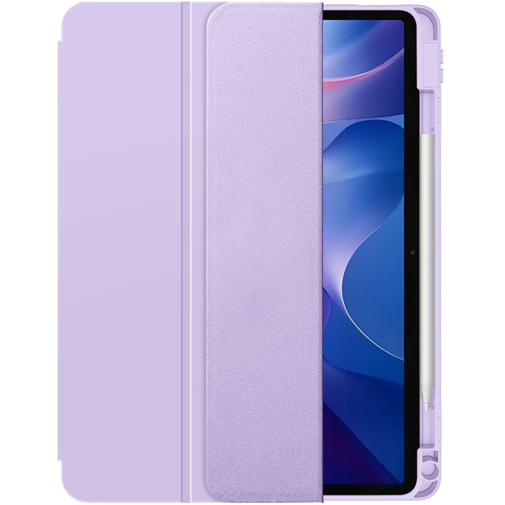 Etui z klapką Tech-Protect SC Pen do Xiaomi Redmi Pad 2, fioletowe 