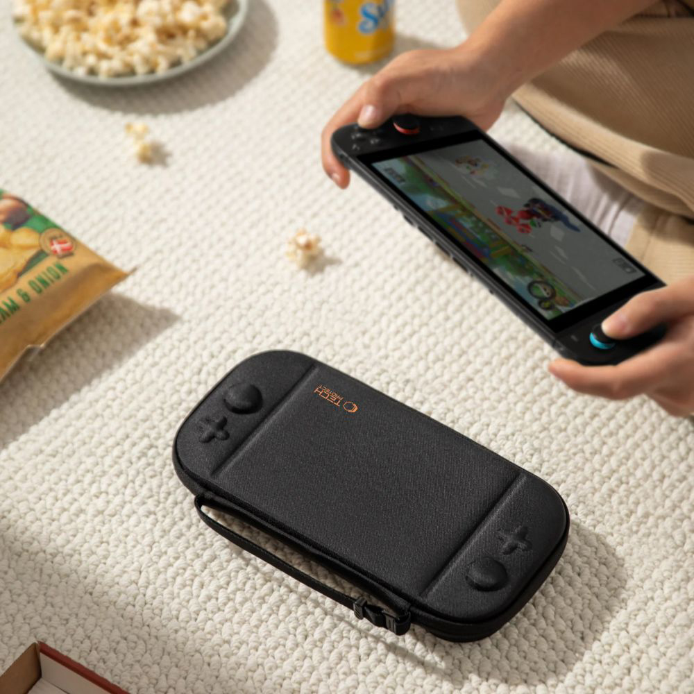 Tech-Protect Slim Pouch, etui z przegródkami na kartridże, funkcjonalne zabezpieczenie, czarne