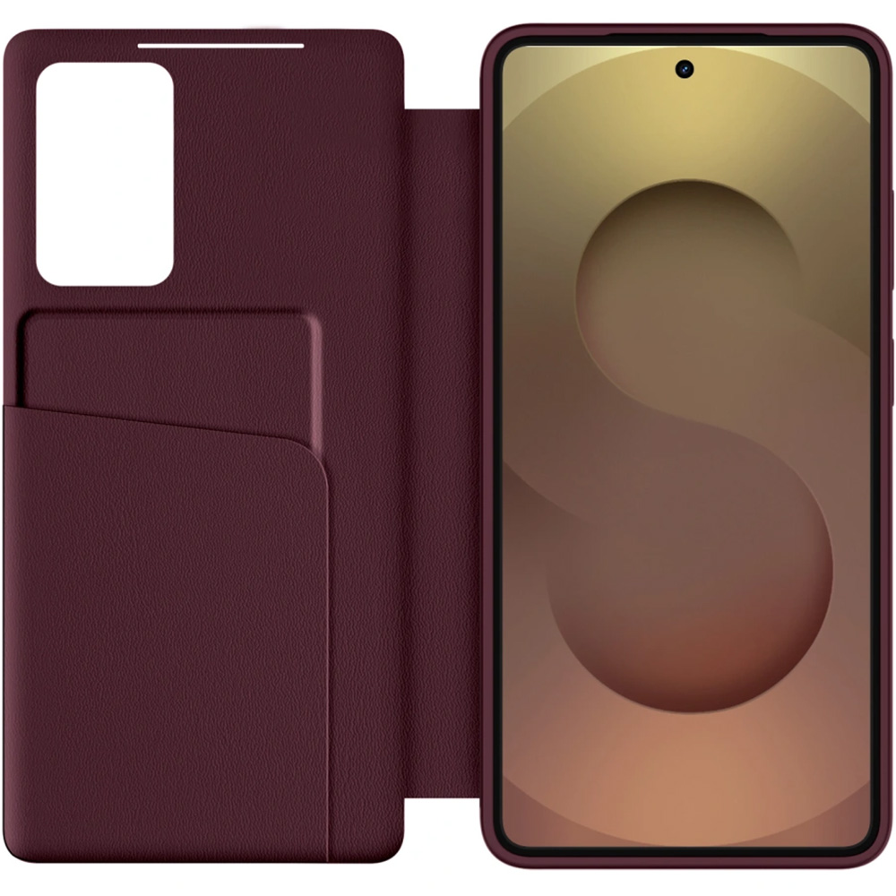 Etui z klapką Tech-Protect Wallet do Galaxy S26 Ultra, bordowe