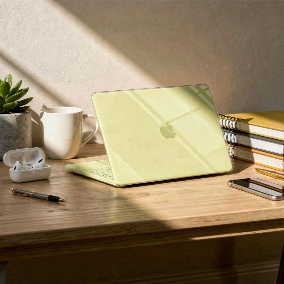 Etui Tech Protect SmartShell do MacBook Neo 13 2026, eleganckie, przezroczyste