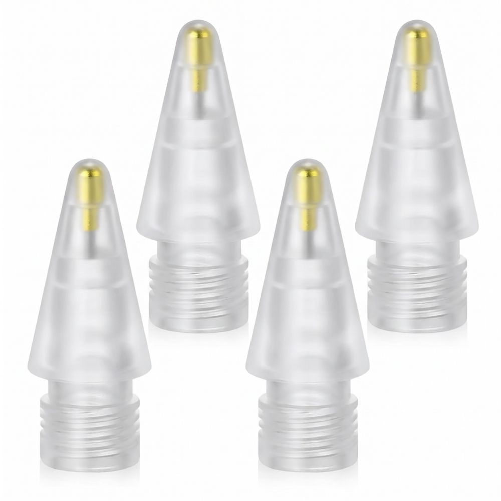 Końcówki do rysika Tech-Protect Stylus Tips, 4 sztuki, białe