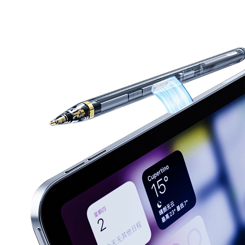 Precyzyjne końcówki zamienne Tech-Protect Stylus Tips z łatwym montażem, 4 sztuki, białe