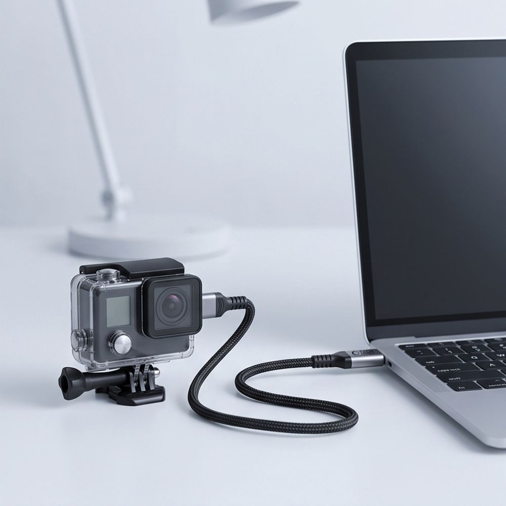 Pleciony kabel Tech-Protect UltraBoost Mini HDMI do HDMI ze złoconymi złączami, czarny
