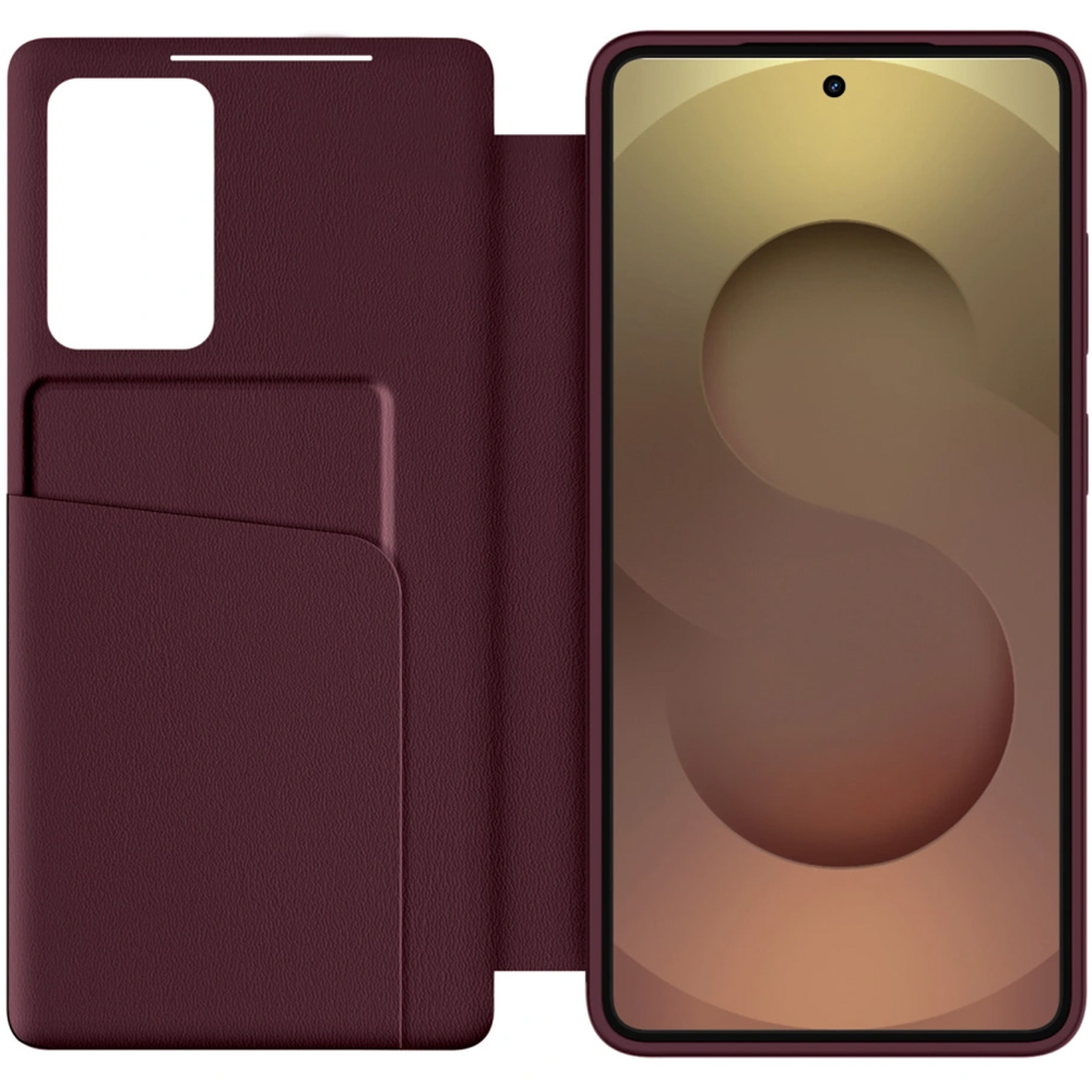 Etui z klapką Tech-Protect Smart Wallet do Galaxy A57 5G, bordowe