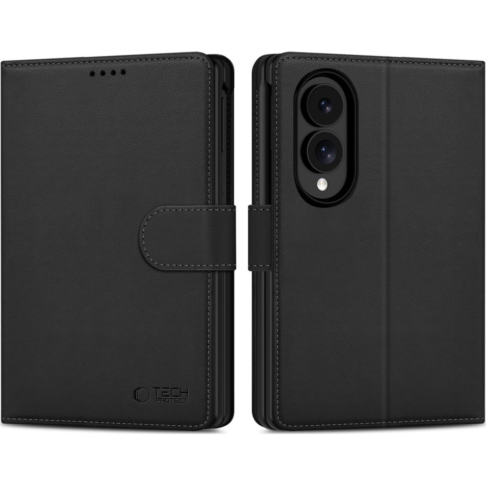 Etui z klapką Tech-Protect Wallet do Galaxy Z Fold 8, czarne