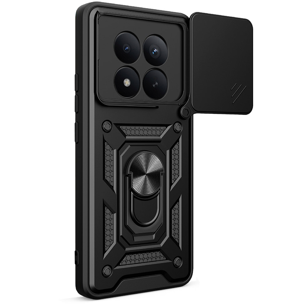 Techsuit CamShield, osłona aparatu chroni soczewki, bezpieczna, czarne