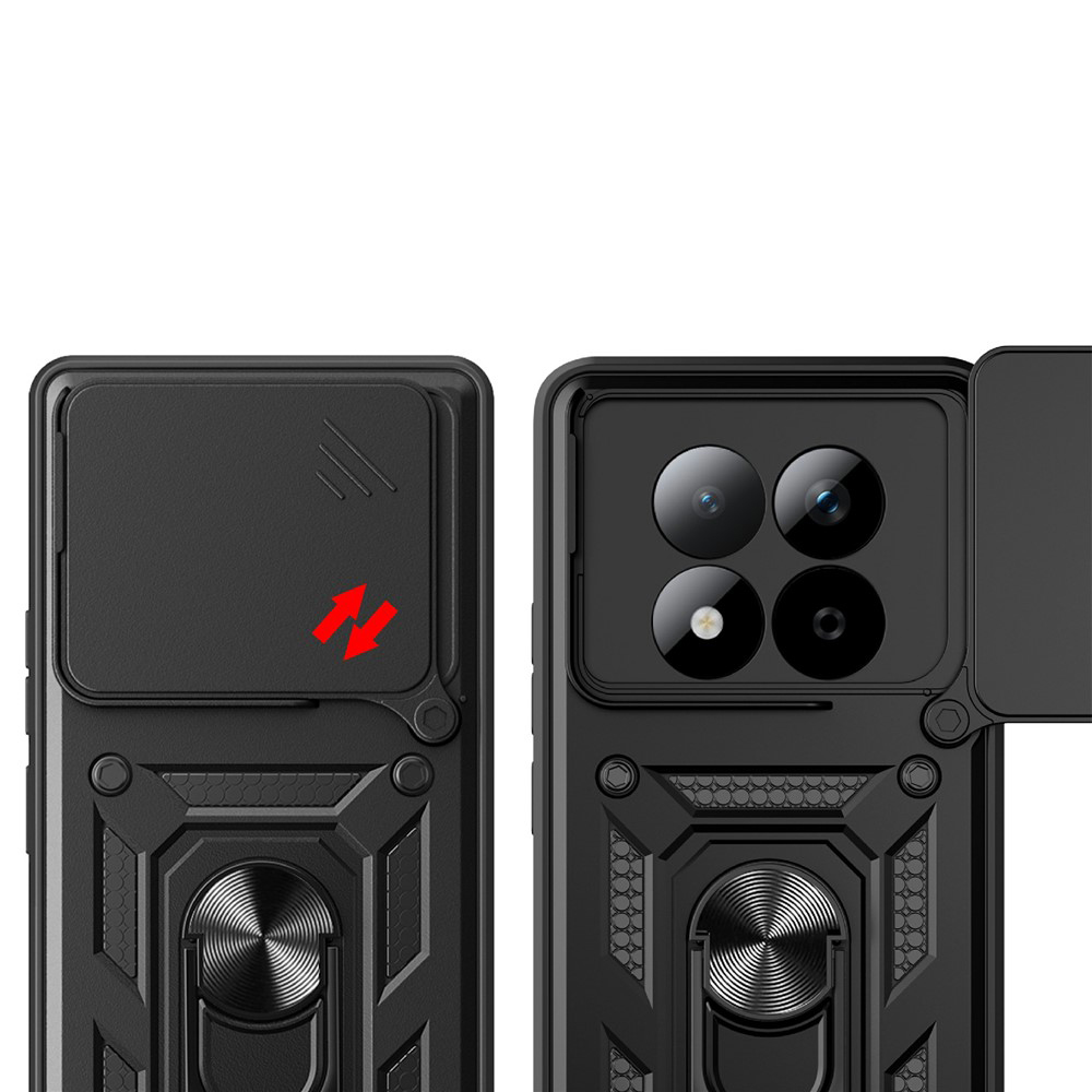 Techsuit CamShield, montaż w uchwycie samochodowym, praktyczny, wygodny, czarne