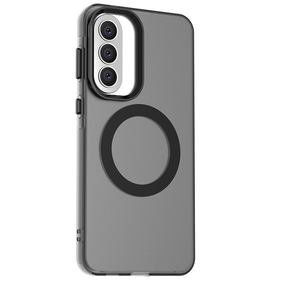 Techsuit CandyCase MagSafe, magnetyczne mocowanie i ładowanie MagSafe szybkie, czarne