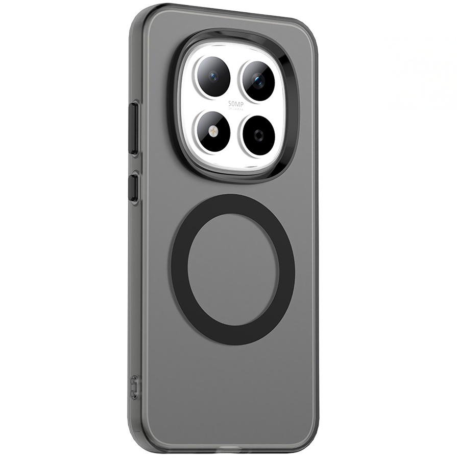 Techsuit CandyCase MagSafe, precyzyjne narożniki absorpcja energii uderzenia, wytrzymała, czarne