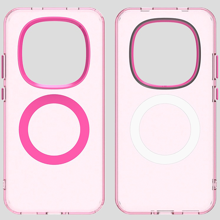 Techsuit CandyCase MagSafe, precyzyjne narożniki absorpcja energii uderzenia, wytrzymała, różowe