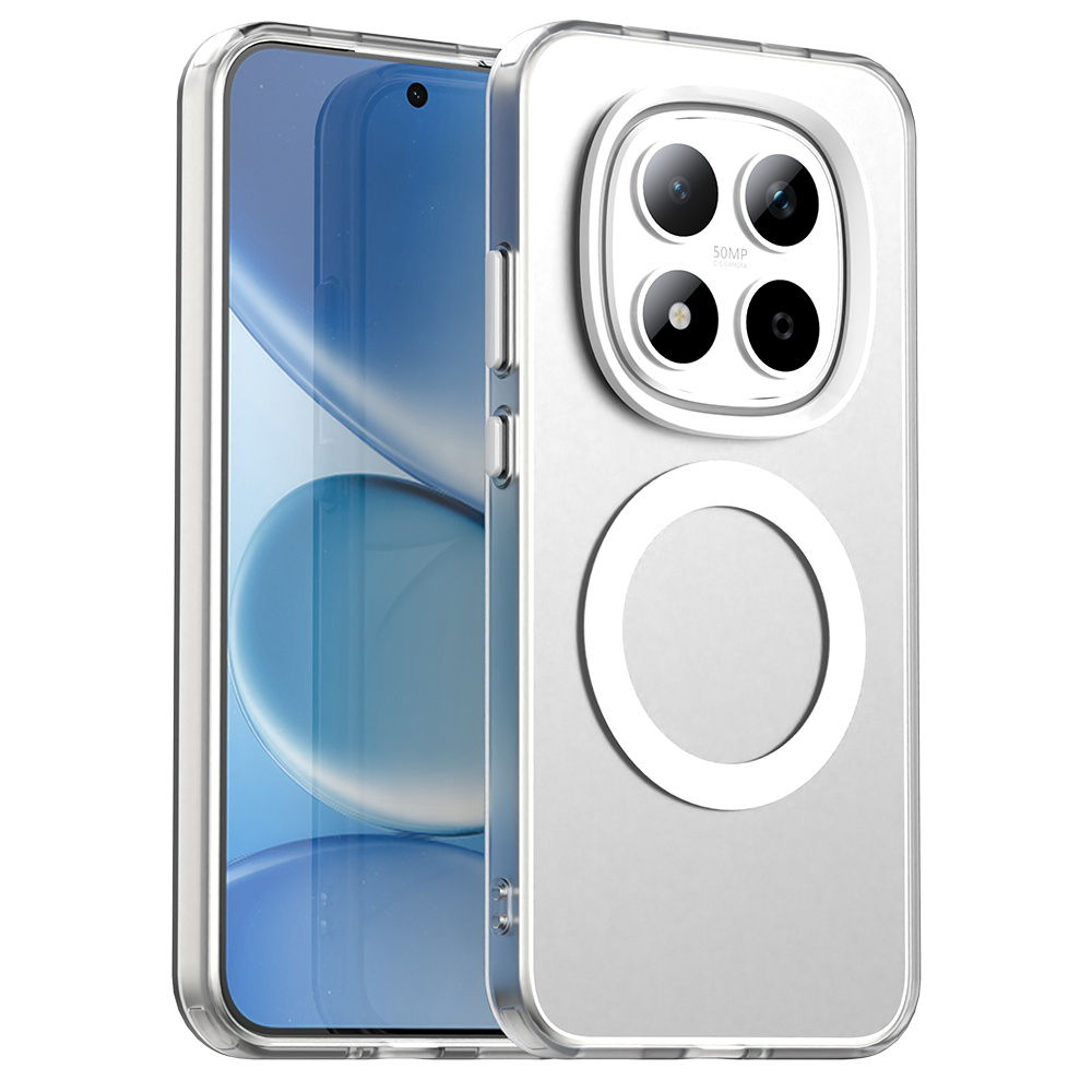 Techsuit CandyCase MagSafe, bezpieczna ochrona smartfona z funkcją MagSafe, cienka, białe