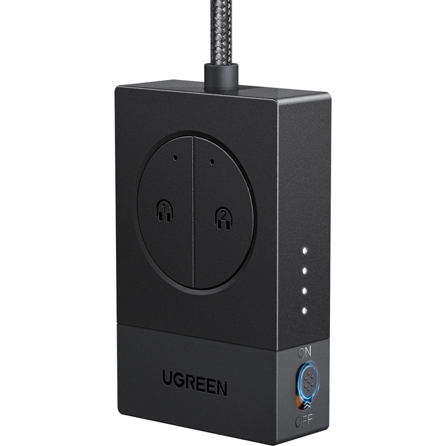 Ugreen BT305 nadajnik audio Bluetooth z jack 3.5 mm - czarny