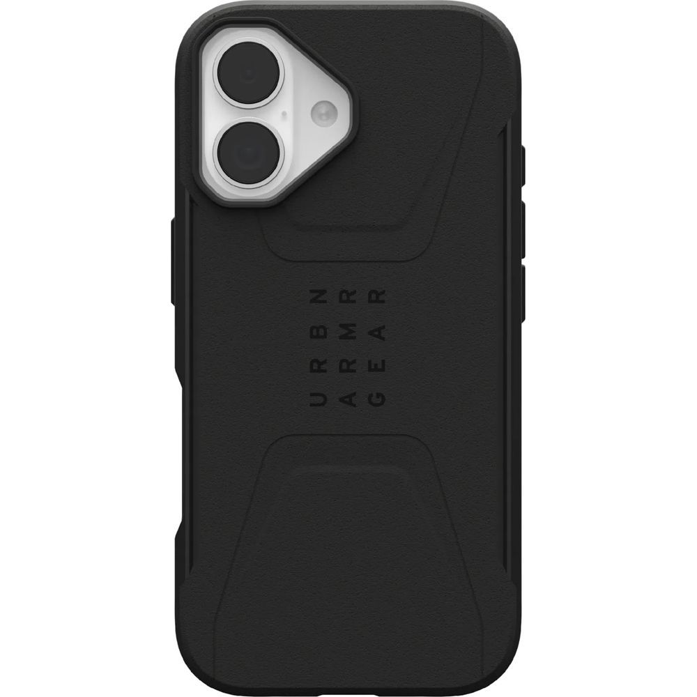 Etui pancerne Urban Armor Gear Civilian do MagSafe do iPhone 17, czarne