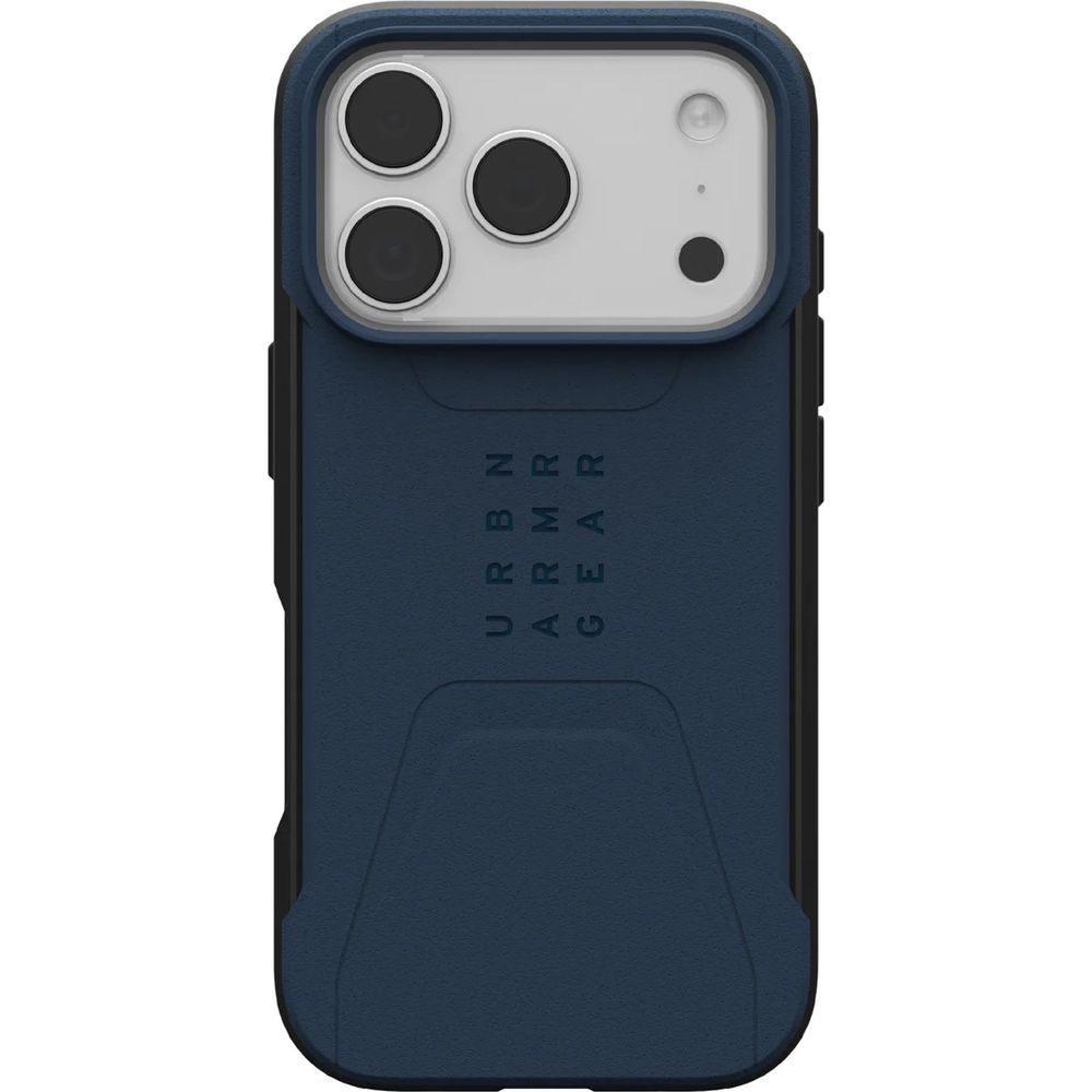 Etui pancerne Urban Armor Gear Civilian do MagSafe do iPhone 17 Pro, granatowe