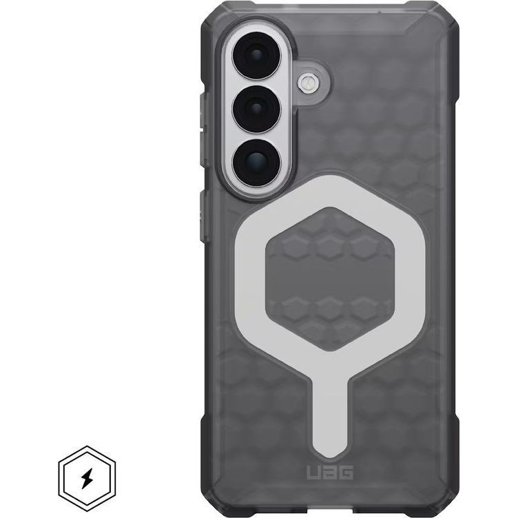 Etui pancerne Urban Armor Gear Essential Armor Magnet do MagSafe do Galaxy S26, szare
