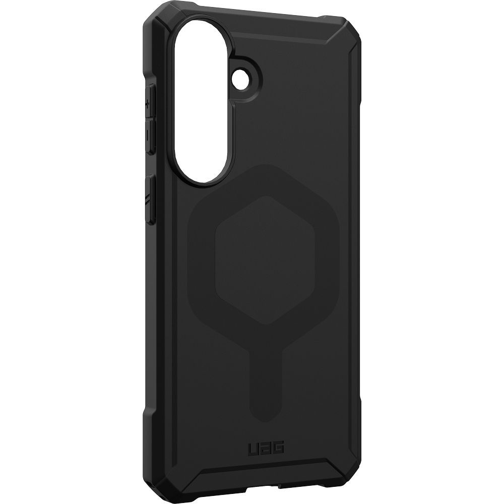 Etui pancerne Urban Armor Gear Essential Armor Magnet do MagSafe do Galaxy S26 Plus, czarne