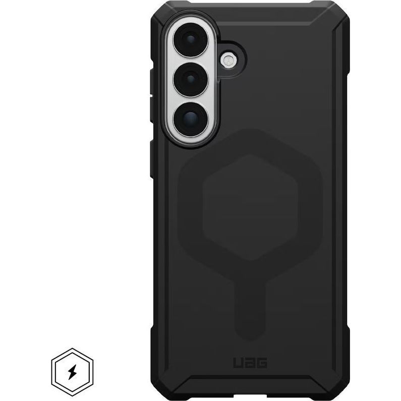 Etui pancerne Urban Armor Gear Essential Armor Magnet do MagSafe do Galaxy S26 Plus, czarne