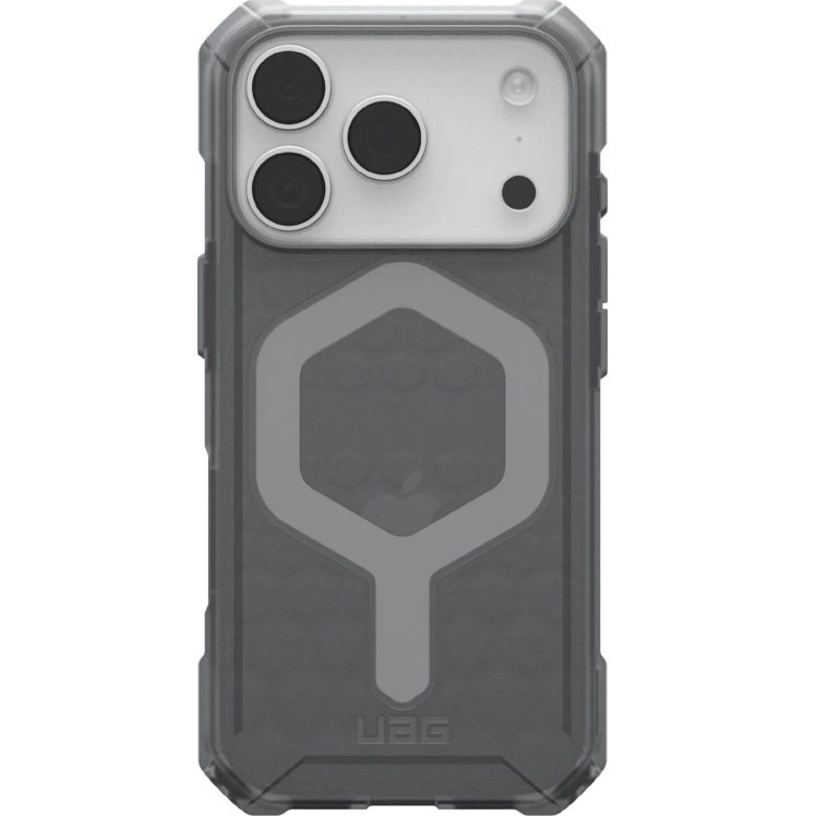 Etui pancerne Urban Armor Gear Essential Armor Magnet do iPhone 17 Pro, przydymione