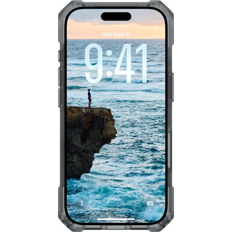 Etui pancerne Urban Armor Gear Essential Armor Magnet do iPhone 17 Pro, przydymione