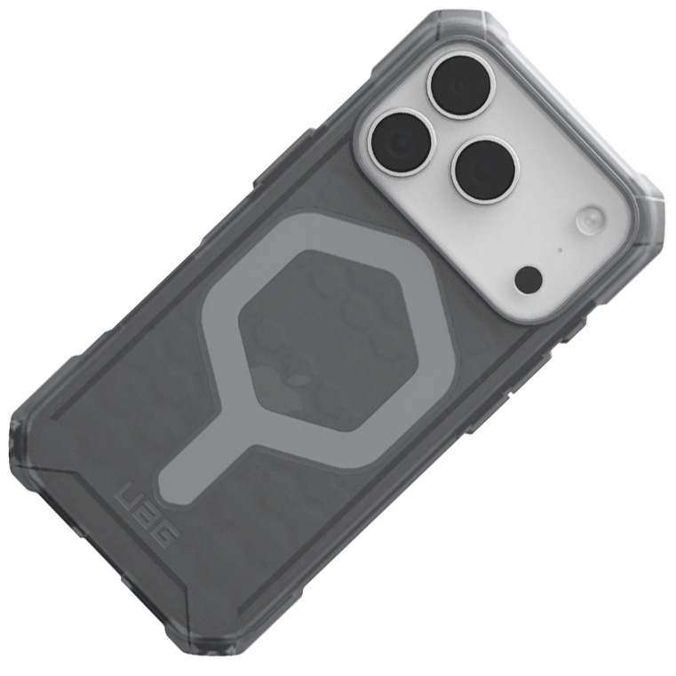 Etui pancerne Urban Armor Gear Essential Armor Magnet do iPhone 17 Pro, przydymione