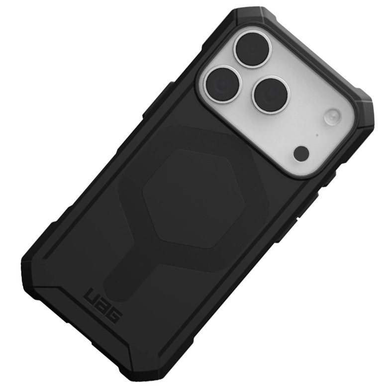 Etui pancerne Urban Armor Gear Essential Armor Magnet do iPhone 17 Pro, czarne