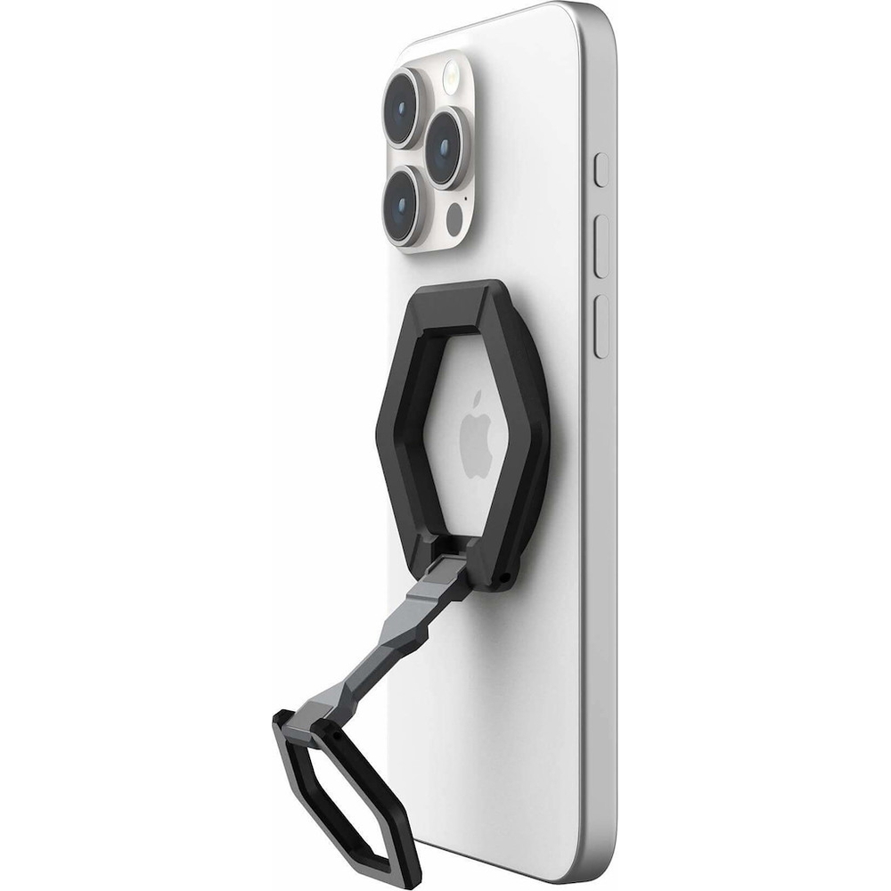 Uchwyt magnetyczny na palec / podstawka UAG Magnetic Ring Stand, czarno srebrna