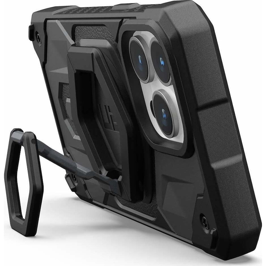 Uchwyt magnetyczny na palec / podstawka UAG Magnetic Ring Stand, czarno srebrna