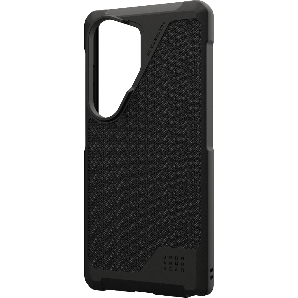 Etui pancerne Urban Armor Gear Metropolis LT Magnet do Galaxy S26 Ultra, czarne z kevlarem