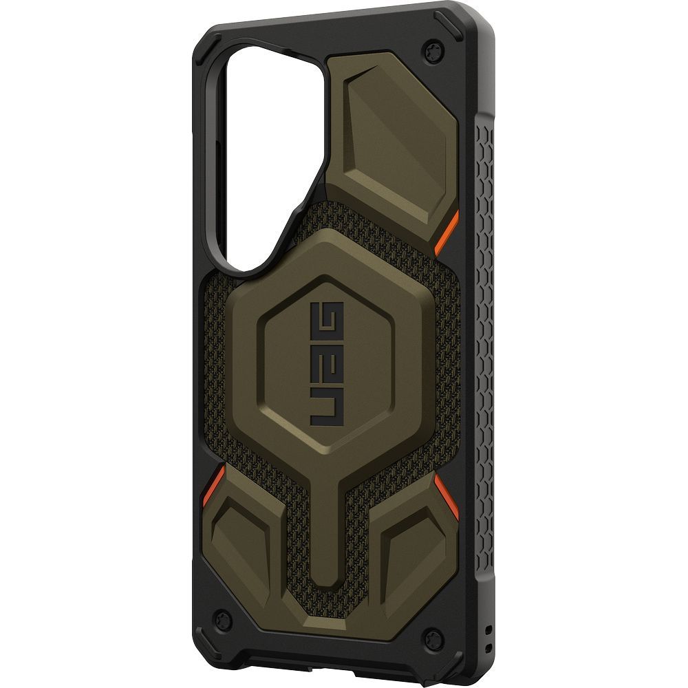 Etui pancerne Urban Armor Gear UAG Monarch Pro do MagSafe do Galaxy S26 Ultra, ciemnozielone z kevlarem
