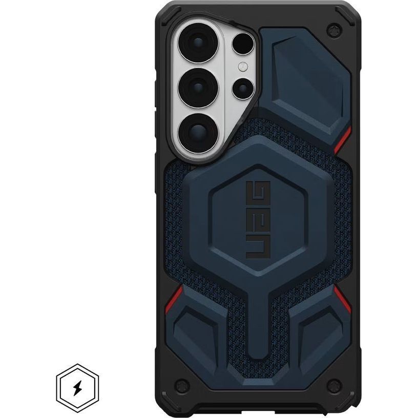 Etui pancerne Urban Armor Gear UAG Monarch Pro do MagSafe do Galaxy S26 Ultra, granatowe z kevlarem
