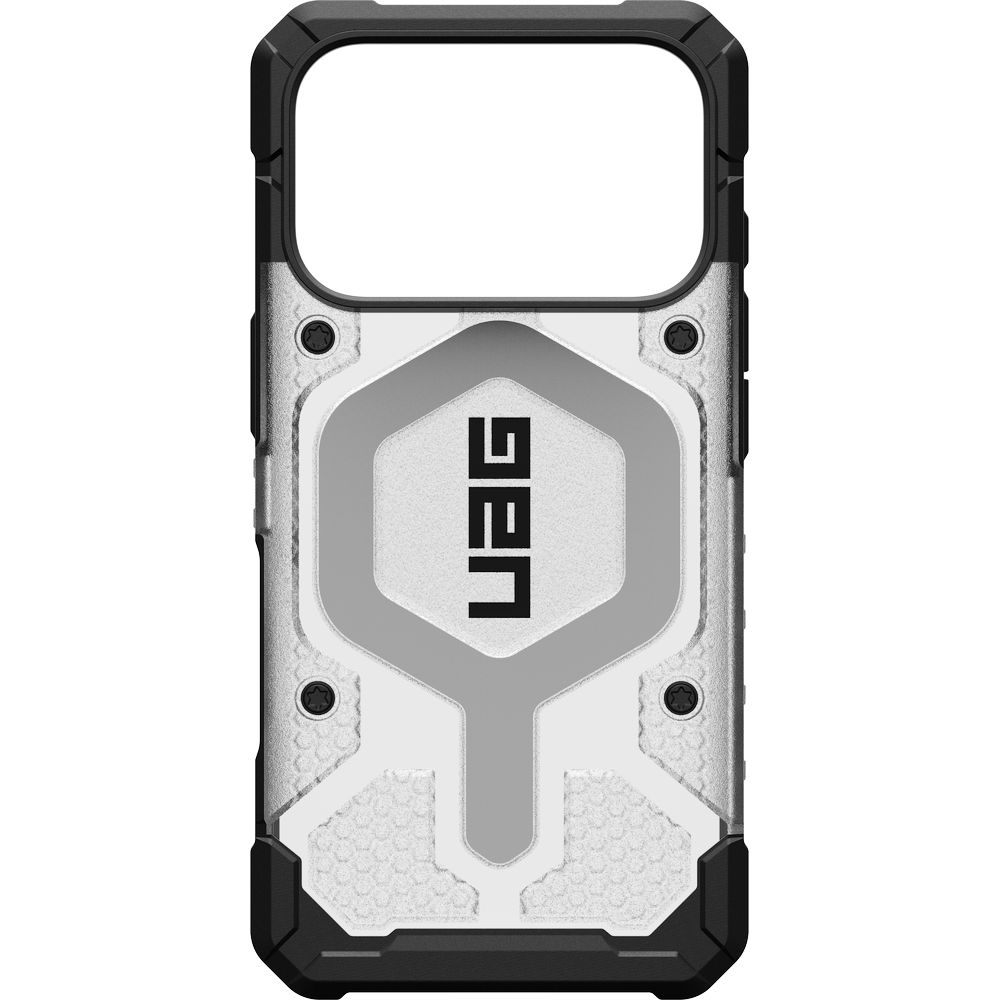 Etui pancerne Urban Armor Gear Pathfinder Clear do MagSafe do iPhone 17 Pro, przezroczyste z czarną ramką
