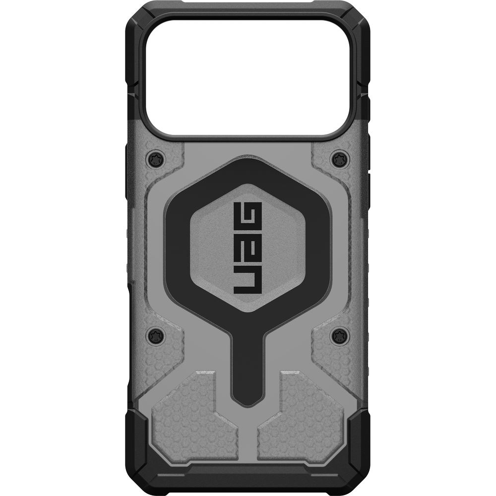 Etui pancerne Urban Armor Gear Pathfinder Clear do MagSafe do iPhone 17 Pro Max, przydymione z czarną ramką