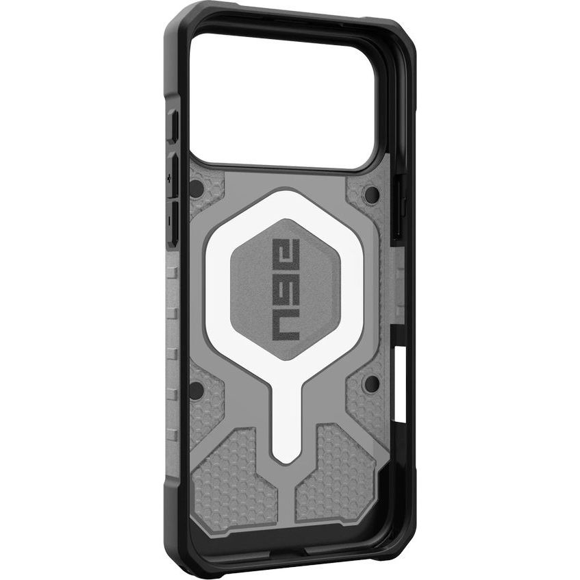 Etui pancerne Urban Armor Gear Pathfinder Clear do MagSafe do iPhone 17 Pro Max, przydymione z czarną ramką