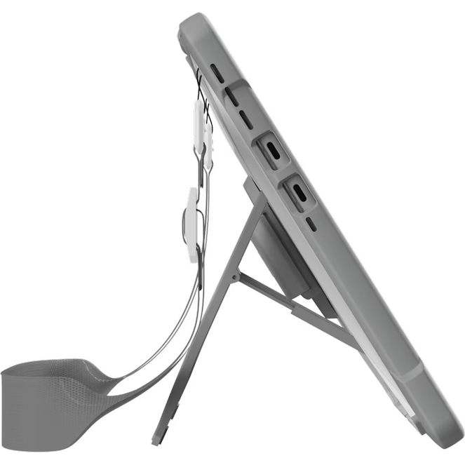 Etui Urban Armor Gear Plasma Series z regulowanym paskiem na ramię, szaro-białe