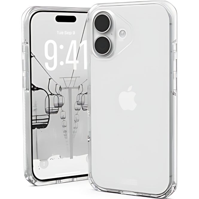 Etui pancerne Urban Armor Gear Plyo do iPhone 17, przezroczyste