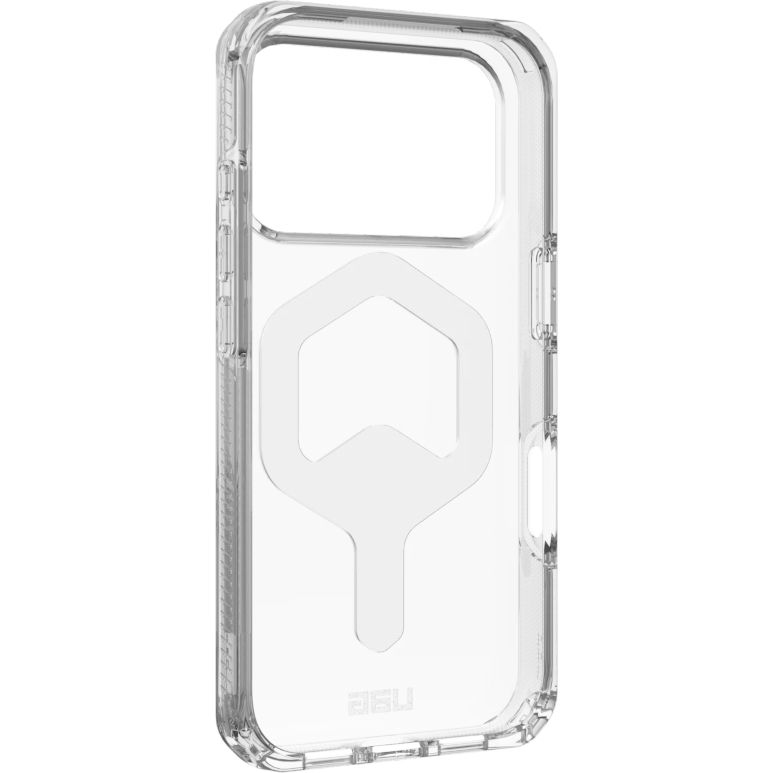 Etui Urban Armor Gear UAG Plyo Mag do Apple iPhone 17 Pro, przezroczysto-srebrne