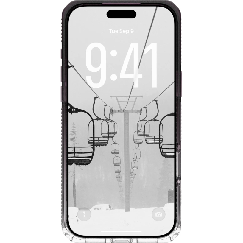 Etui pancerne Urban Armor Gear Plyo MagSafe do iPhone 17 Pro Max, półprzezroczyste z czarnym