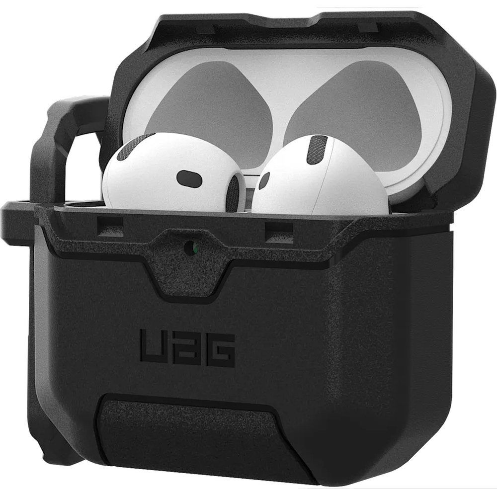 Oryginalne etui od marki Urban Armor Gear UAG z serii Sout dla AirPods 4, czarne